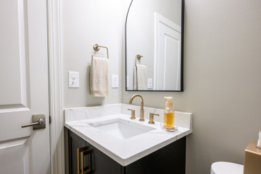 Elegant Espresso Vanity